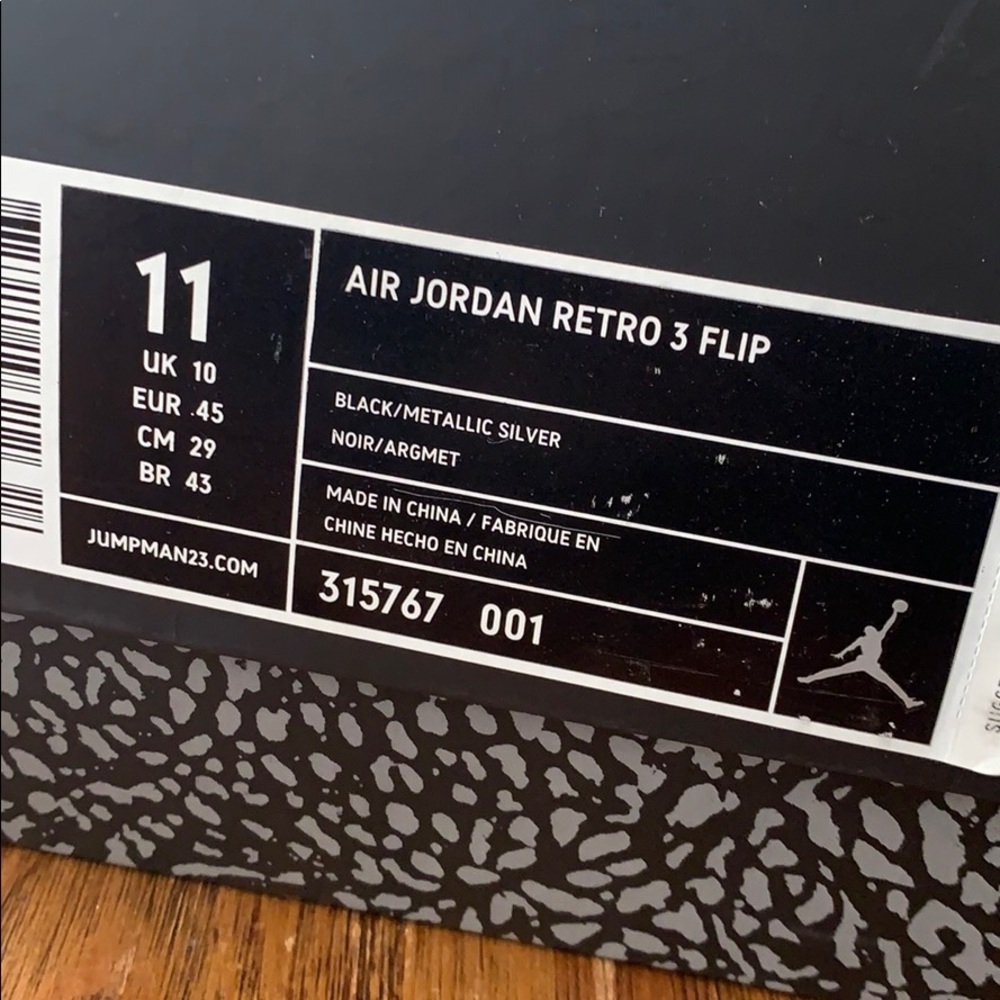 Men’s Air Jordan Retro 3 Flip